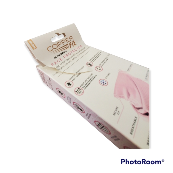 New Copper Fit Face Protector Youth 8+ Pink to RoseGold in color New in Box - Picture 6 of 9